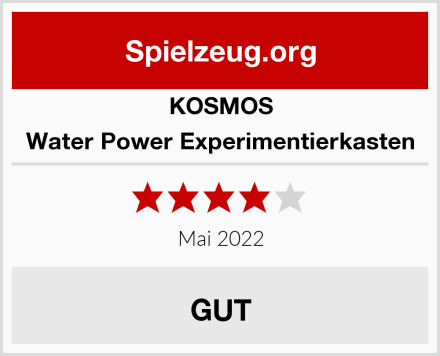 KOSMOS Water Power Experimentierkasten Test