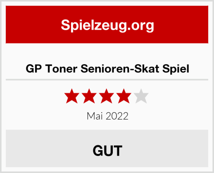  GP Toner Senioren-Skat Spiel Test