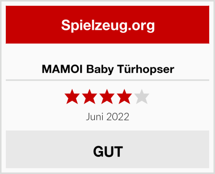  MAMOI Baby Türhopser Test