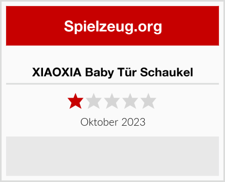  XIAOXIA Baby Tür Schaukel Test