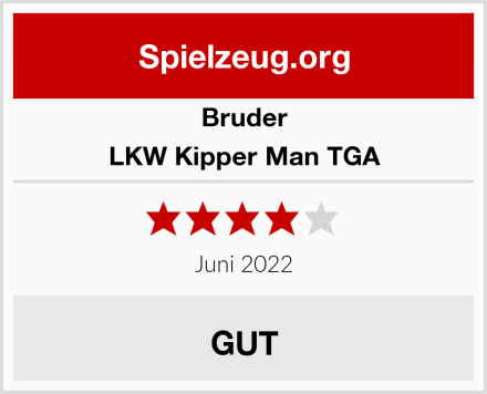Bruder LKW Kipper Man TGA Test