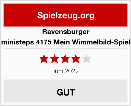 Ravensburger ministeps 4175 Mein Wimmelbild-Spiel Test