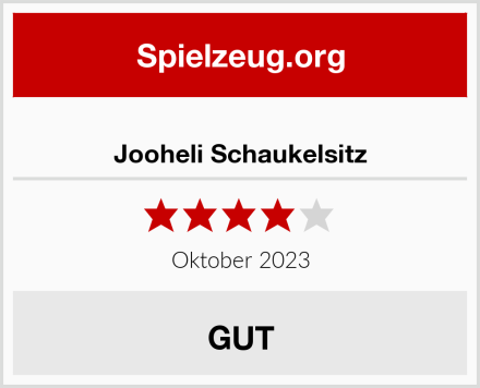  Jooheli Schaukelsitz Test