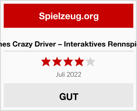  Rudy Games Crazy Driver – Interaktives Rennspiel mit App Test