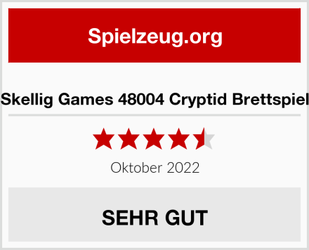  Skellig Games 48004 Cryptid Brettspiel Test