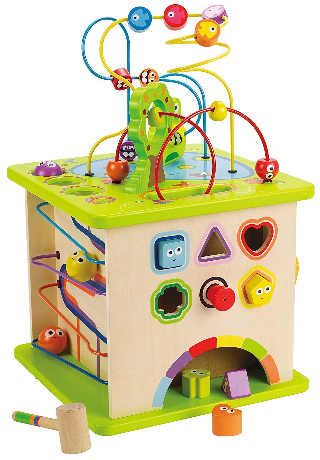 Spielwürfel interaktiver Würfel Musikwürfel Spielzenter Baby Rechenrahmen 2898 
