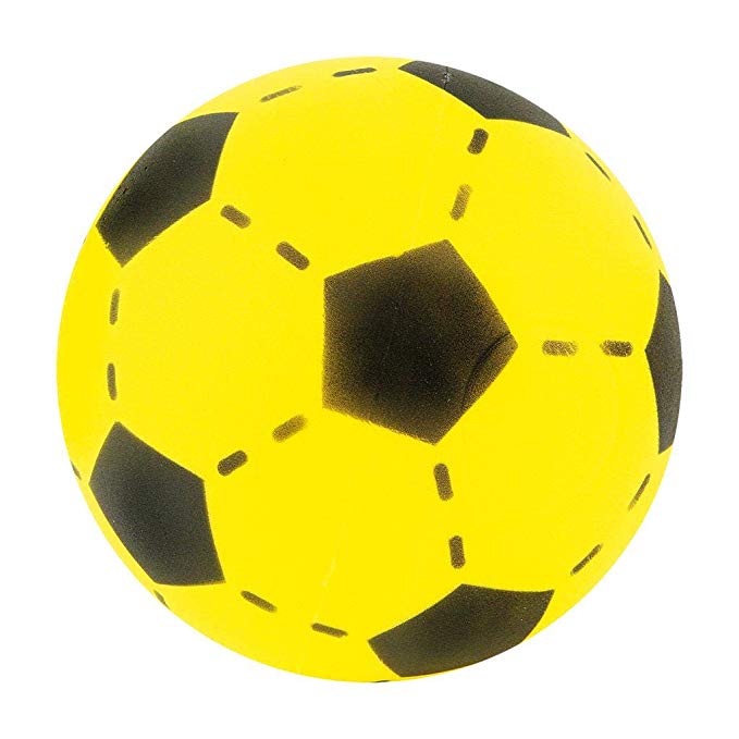 Fitn lustiger Ball 12 cm bunter Softball / Stoffball mit Rassel für Kinder 