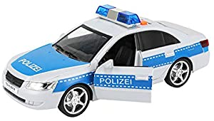 Funkauto Spielzeugauto Ferngesteuertes Polizei-Auto mit echter Sirene 