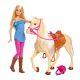 Barbie FXH13 - Pferd mit Mähne und Puppe Test