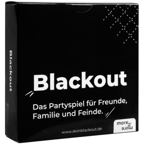  Blackout Partyspiel für Freunde und Familie