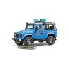 BRUDER 02597 - Land Rover Defender Station Wagon Polizeifahrzeug