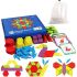 Tangram Geometrische Formen HolzPuzzles &#8211; Montessori Spielzeug