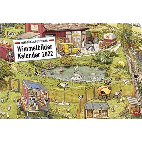  Göbel & Knorr Wimmelbilder Edition Kalender