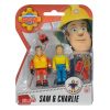 Simba 109257651 - Feuerwehrmann Sam Figuren Doppelpack