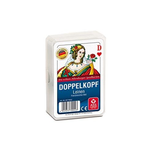 ASS Altenburger Doppelkopf Kartenset mit Leinenprägung