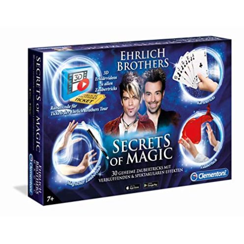 Clementoni 59048 Ehrlich Brothers Secrets of Magic Zauberkasten