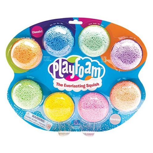 Learning Resources Playfoam Kügelchenknete mit 6 Farben, 