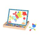Tooky Toy TKF027 Craft Trikes Shapes Magnetic Puzzle