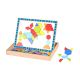 Tooky Toy TKF027 Craft Trikes Shapes Magnetic Puzzle Test