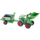 Wader Quality Toys 39172 - Traktor mit Frontlader und Kipper