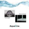  AquaOne Aquarium Komplettset
