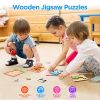  Joyjoz Kinder Holzpuzzle 3D Montessori Spielzeug