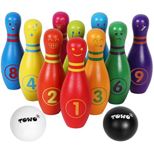 Toys of Wood Oxford-Store Bowling Kinder Holzspielzeug